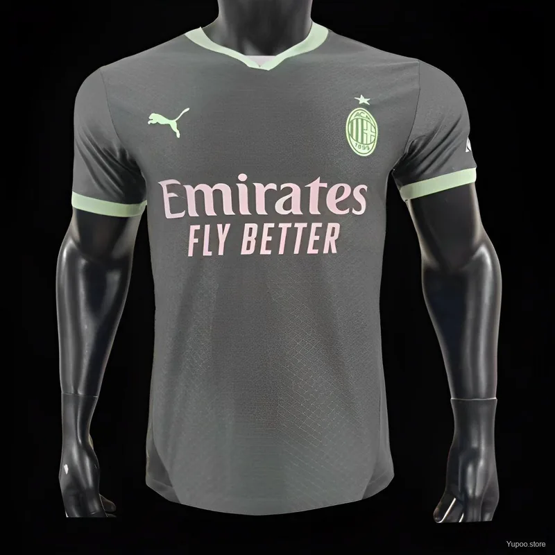 Camiseta AC Milan 2024/25 TERCERA MANGA CORTA VERSION JUGADOR